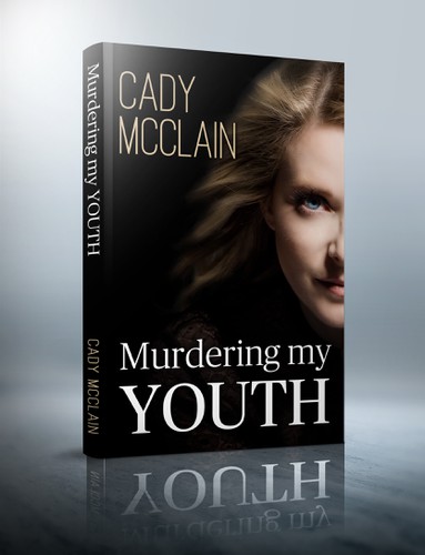 Biography design with the title 'Murdering My Youth Book Cover'