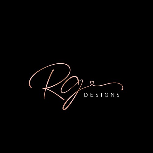 Signature brand with the title 'RG Designs'