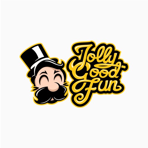 Video game logo with the title 'Winner of Jolly Good Fun Contest'