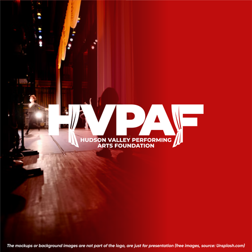 Dance logo with the title 'Hudson Valley Performing Arts Foundation'