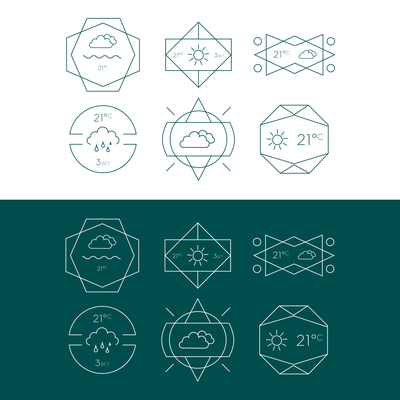 Create some amazing weather and date&time icons