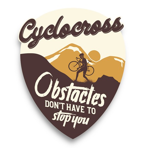 Cross design with the title 'Cyclocross'