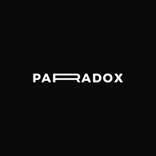 Summer paradise logo with the title 'Paradox'