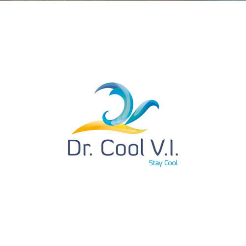 Cooler logo with the title 'Dr Cool V.I.'
