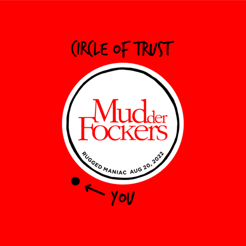 Simple t-shirt with the title 'Circle of Trust'