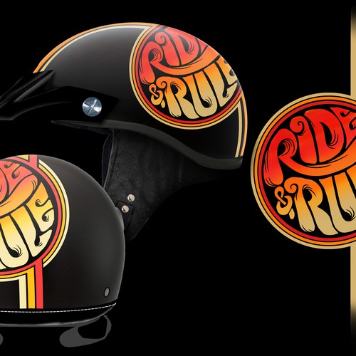 70s design with the title 'retro typography'