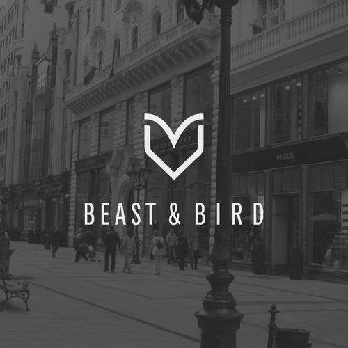 Fashion logo with the title 'Modern fashion logo'