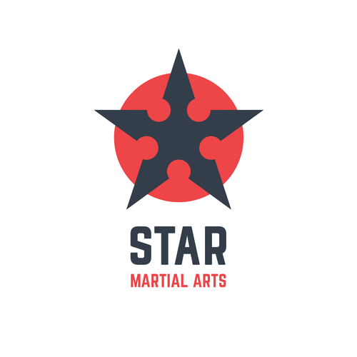 Taekwondo logo with the title 'Martial'