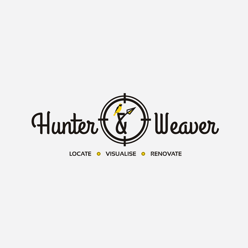 Hunter design with the title 'Hunter & Weaver'