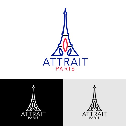 Paris logo with the title 'ATTRAIT PARIS'
