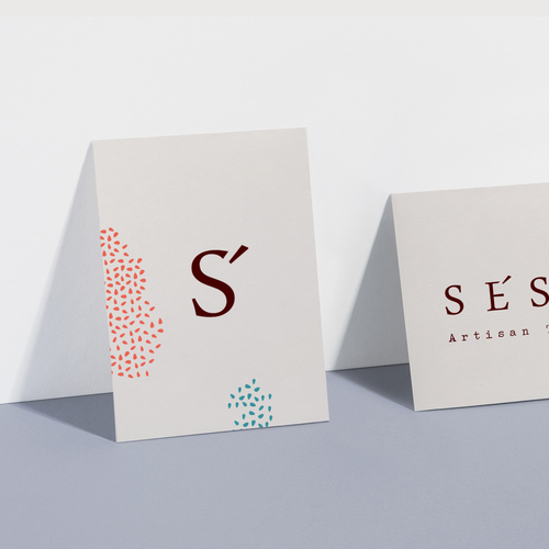 Pattern logo with the title 'logo for a new artisan food brand'