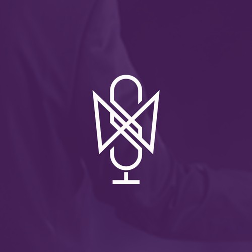 Speaker logo with the title 'Logo for famous speakers'