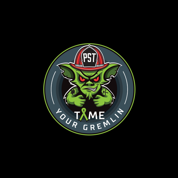 Firefighter design with the title 'PST - Tame your gremlin'