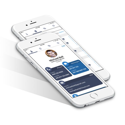 UI design with the title 'Innovative UI Design'