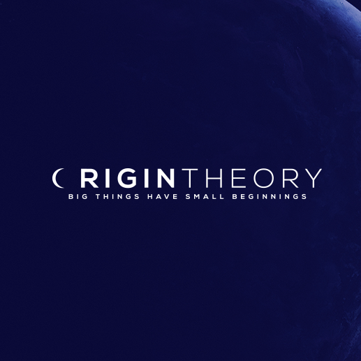Half logo with the title 'OriginTheory'