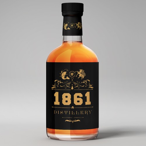 Distillery brand with the title '1861 Distillery '
