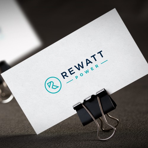 Climate design with the title 'Logo design for Rewatt Power'
