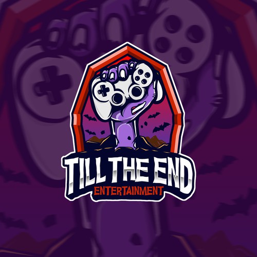 Game brand with the title 'logo design for esport game mobiles'