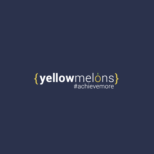 Melon logo with the title 'Simple modern logo for  transformation technology consulting company'