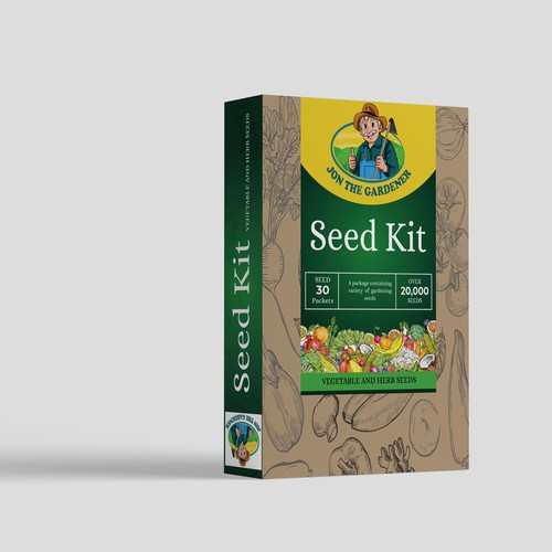 Book cover packaging with the title 'Box Packaging Design'