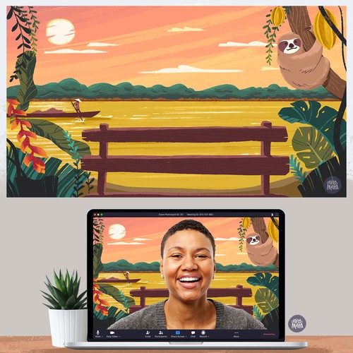 Sky artwork with the title 'My Happy Place'