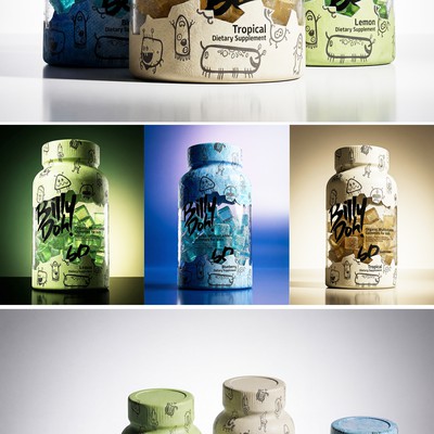Gummies Branding an label designs