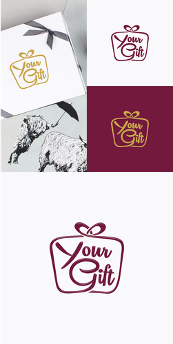 Gift box design with the title 'Your Gift'