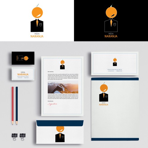 Suit design with the title 'Logo Designe - HR Agency'