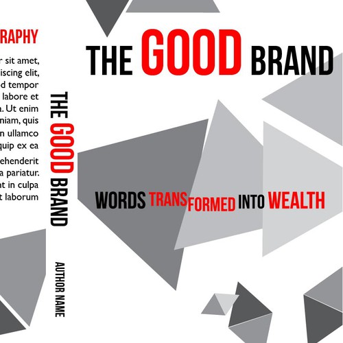 Contemporary book cover with the title 'Contemporary Book Cover Design'