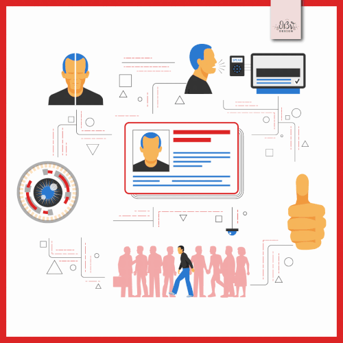 GIF design with the title 'Animated infographic, banner, advertising'