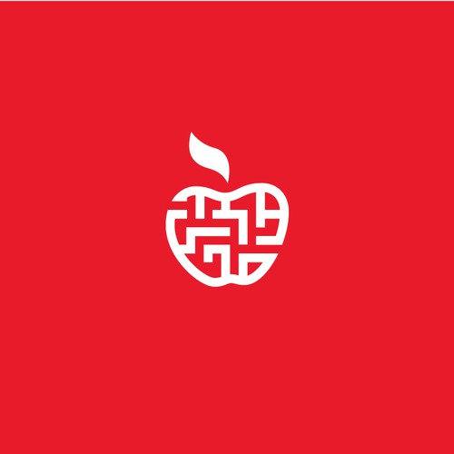 Maze logo with the title 'Logo for a baby food'