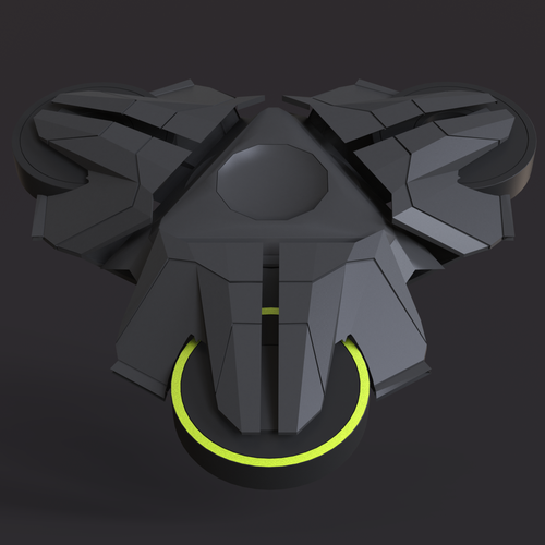 Mechanical design with the title '3D mech.design'