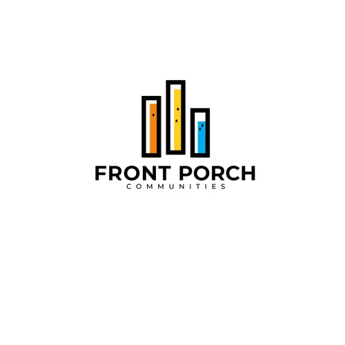 Community brand with the title 'front porch'