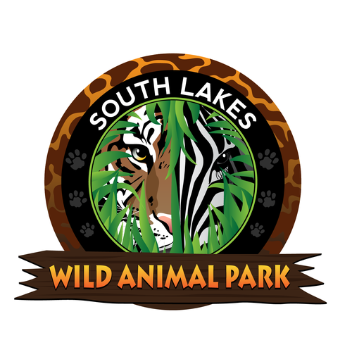 Zoo logo with the title 'Logo for South Lakes Wild Animal Park '
