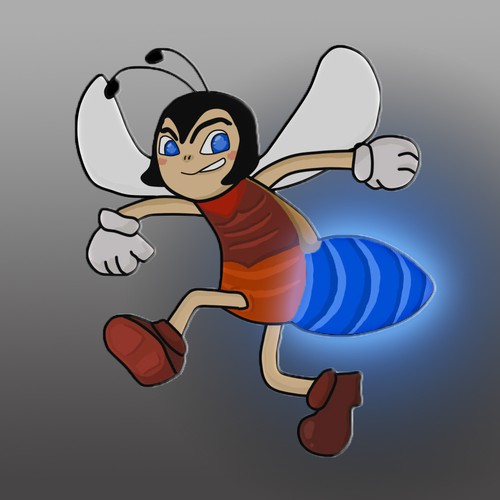 Bug design with the title 'Kicka Concept'