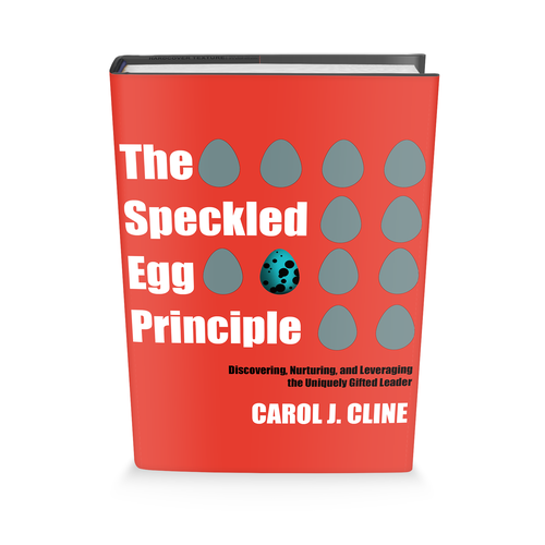 Classic book cover with the title 'Business/Leadership Book Design'