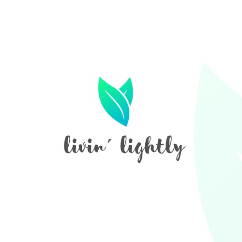 Living design with the title 'Logo for healthy and light life'