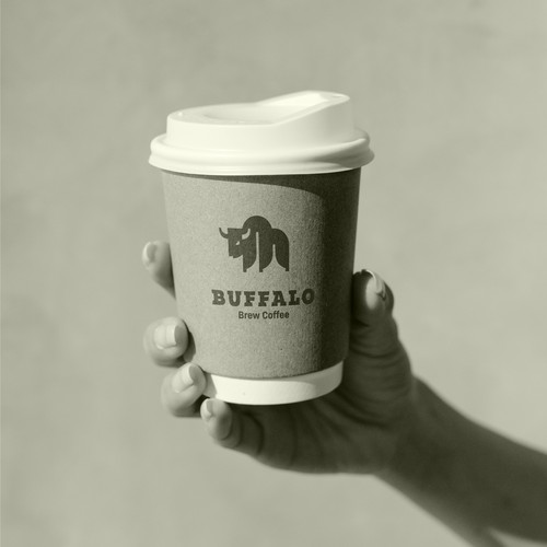 B brand with the title 'Buffalo logo'
