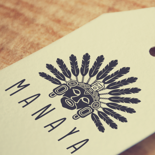 Indian design with the title 'Manaya Logo'