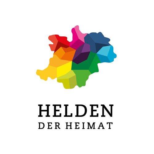 German logo with the title 'Logo Design for Social Award in Germany'