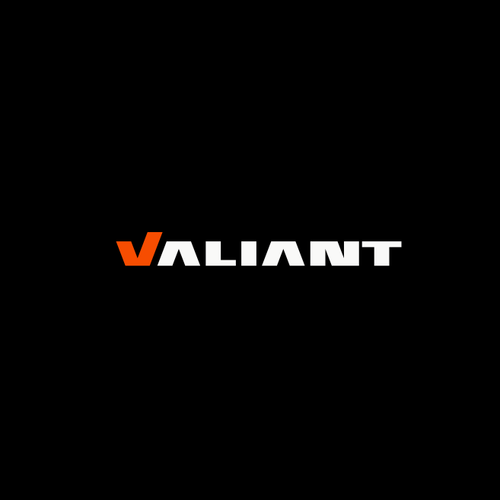 Geometric deer logo with the title 'Valiant - Visual Identity & Brand Architecture'