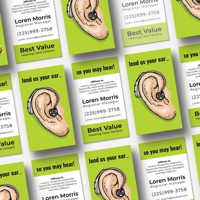 Hearing Care Center business Card