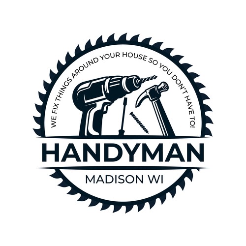 Handyman logo with the title 'Handyman'