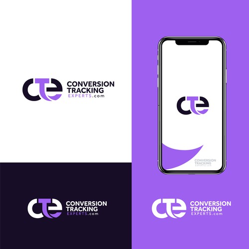 Online marketing design with the title 'Monogram logo '