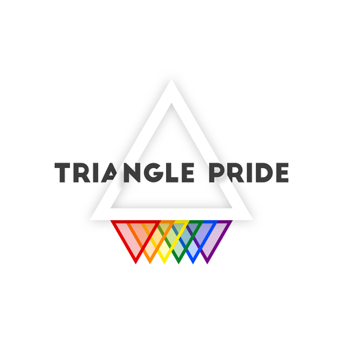 Pride design with the title 'Logo concept for a pride event'