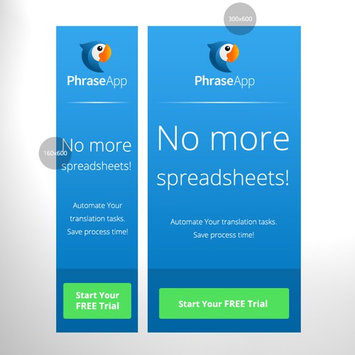 Google Ads design with the title 'Animated GIF Banners design'