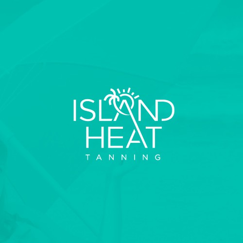 Spray logo with the title 'Island Heat Tanning'