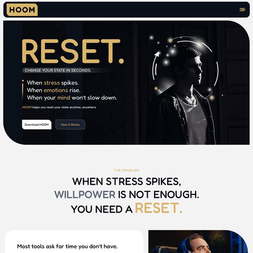 Elegant website with the title 'Modern Digital Wellness Product Needs Website'