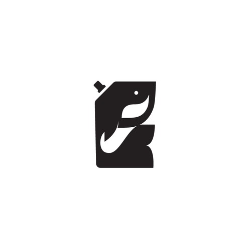 Food and drink logo with the title 'Bold Logo for Pouch Whale'