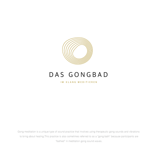Sound brand with the title 'Das Gongbad'